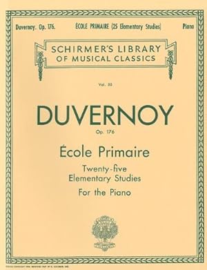 Immagine del venditore per Ecole Primaire (25 Elementary Studies), Op. 176: Schirmer Library of Classics Volume 50 Piano Solo [Paperback ] venduto da booksXpress