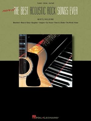 Bild des Verkufers fr More of the Best Acoustic Rock Songs Ever by Hal Leonard Corp. [Paperback ] zum Verkauf von booksXpress
