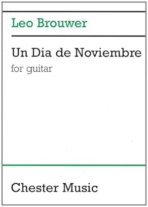 Imagen del vendedor de Un Dia de Noviembre: for Guitar [Paperback ] a la venta por booksXpress