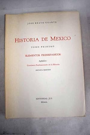 Immagine del venditore per Historia de Mexico, tomo I venduto da Alcan Libros