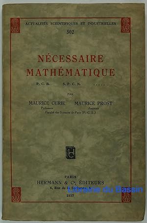 Nécessaire mathématique P.C.B. S.P.C.N.