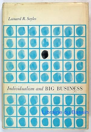 Immagine del venditore per Individualism and big business venduto da Librairie du Bassin