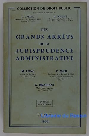 Imagen del vendedor de Les grands arrts de la jurisprudence administrative a la venta por Librairie du Bassin