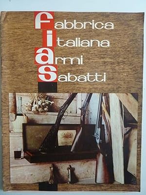 F.I.A.S. FABBRICA ITALIANA ARMI SABATTI Catalogo 1965