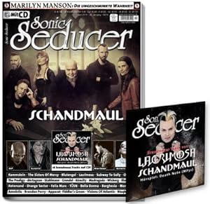 Bild des Verkufers fr Sonic Seducer 04-2019 + Schandmaul-Titelstory + im Mag: Marilyn Manson, ASP, New Order, Rammstein, Blutengel, CD-Beilage mit 16 Tracks und teils exklusiven Songs von Schandmaul, Lacrimosa u.v.m : + CDs mit 16 Songs zum Verkauf von AHA-BUCH