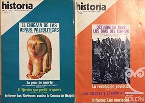 Lote 2 Revistas Historia 16 - Septiembre-Octubre 1977