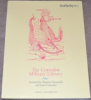 The Cottesloe Military Library. Formed by Thomas Fremantle, 3rd Lord Cottesloe. London, 19 Novemb...