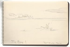 Maine World War II Cartoon Sketchbook