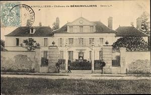 Ansichtskarte / Postkarte Morainvilliers Yvelines, Château de Bénainvilliers