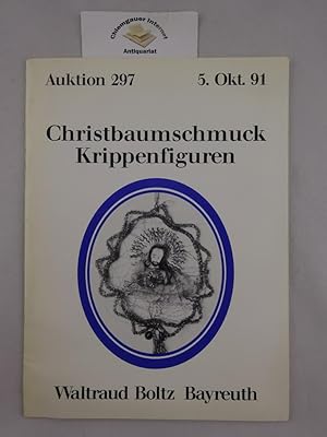 Christbaumschmuck. Krippenfiguren. Versteigerung 5. Oktober 1991