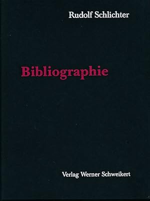 Bild des Verk�ufers f�r Rudolf-Schlichter-Bibliographie. Literarische, zeit- und kunstkritische Publikationen, illustrierte B�cher, Schriftstellerportraits, Sekund�rliteratur, Briefe, Schriften von Speedy Schlichter. Ausstellung "Rudolf Schlichter - Buchillustrationen 1920 - 1955" in der Galerie der Stadt Calw im Rahmen der 15. Baden-W�rttembergischen Literaturtage in Calw vom 18. September bis 25. Oktober 1998. Mit drei Texten von Rudolf Schlichter. Bearb. und mit einem Nachw. hrsg. von Dirk Hei�erer. zum Verkauf von Fundus-Online GbR Borkert Schwarz Zerfa�