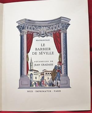 Image du vendeur pour Le Barbier de Sville - Le Mariage de Figaro. mis en vente par Librairie Diogne SARL