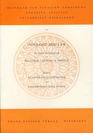 Seller image for Indology and law. Studies in honour of Professor J. Duncan M. Derrett. Beitrge zur Sdasienforschung Bd. 77. for sale by Fundus-Online GbR Borkert Schwarz Zerfa