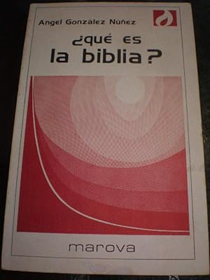Imagen del vendedor de Qu es la Biblia? a la venta por Librera Antonio Azorn