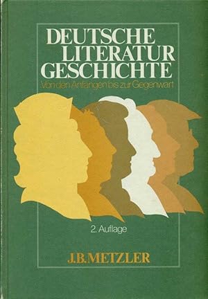 Seller image for Deutsche Literaturgeschichte. Von den Anfngen bis zur Gegenwart. for sale by Online-Buchversand  Die Eule