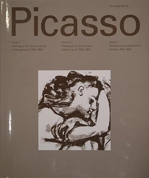 Seller image for Pablo Picasso. Katalog des graphischen Werkes / Catalogue de l'oeuvre grav et lithographi / Catalogue of the printed graphic work. 4 Bnde / vols. - I: 1904-1967. - II: 1966-1969. - III: Katalog des graphischen Keramikwerkes 1949-1971. - IV: Katalog des graphischen Werkes 1970-1972, Nachtrge Band I+II. for sale by Gerhard Zhringer Antiquariat & Galerie Online