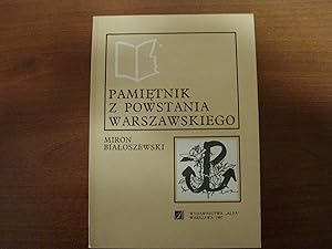 Imagen del vendedor de Pamietnik z powstania warszawskiego a la venta por Polish Bookstore in Ottawa