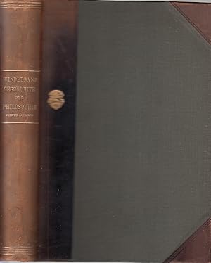 Bild des Verkufers fr Lehrbuch der Geschichte der Philosophie / Wilhelm Windelband zum Verkauf von Licus Media