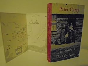 True History of the Kelly Gang [Signed 1st British Hardcover Edition + Map of Ned Kelly's Austral...