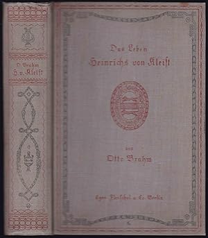 Imagen del vendedor de Das Leben Heinrichs von Kleist. Neue Ausgabe a la venta por Graphem. Kunst- und Buchantiquariat