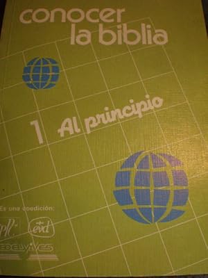 Imagen del vendedor de Conocer la Biblia 1. Al Principio a la venta por Librera Antonio Azorn