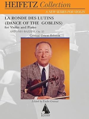 Bild des Verkufers fr La Ronde Des Lutins (Dance of the Goblins) Op. 28: Violin and Piano by Heifetz, Jascha [Paperback ] zum Verkauf von booksXpress