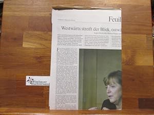 Imagen del vendedor de Original-Interview: Westwrts streift der Blick, ostwrts streicht das Schiff. Angela Merkel ber Richard Wagner und Bayreuth a la venta por Antiquariat im Kaiserviertel | Wimbauer Buchversand