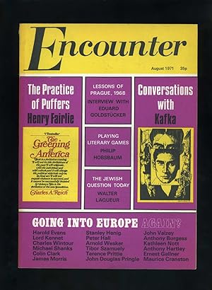 ENCOUNTER MAGAZINE 215 - August 1971 Vol. XXXVII No. 2 - includes a 13 page article 'Conversation...
