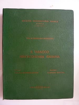 IL TABACCO NELL' ECONOMIA ITALIANA
