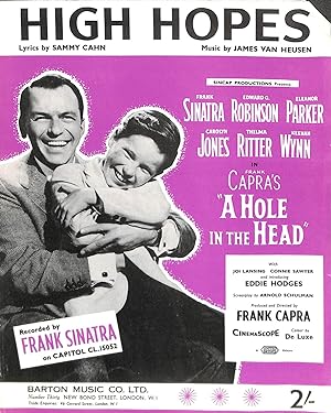 Bild des Verkufers fr High Hopes from Frank Capra's A Hole in the Head Recorded by Frank Sinatra zum Verkauf von WeBuyBooks