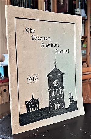 The Nicolson Institute Annual: No. 18 - Summer 1940