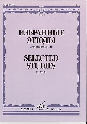 Selected etudes for cello. Ed. by Chelkauskas Y.