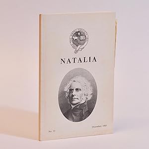 Natalia. No. 13. Journal of the Natal Society