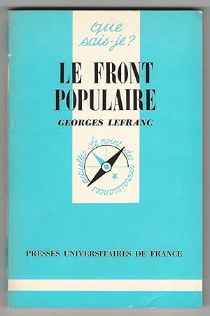 Le Front Populaire (1934-38).