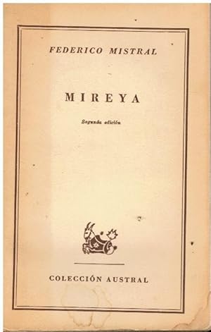 Imagen del vendedor de MIREYA. 2 ed. Trad. Celestino Ballarat. a la venta por angeles sancha libros