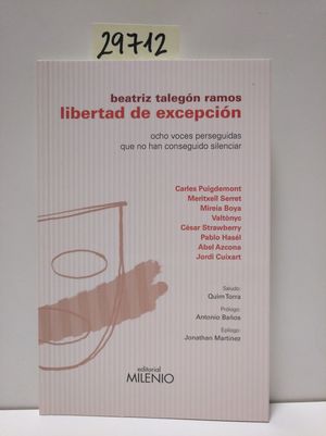 Seller image for LIBERTAD DE EXCEPCIN for sale by Librera Circus