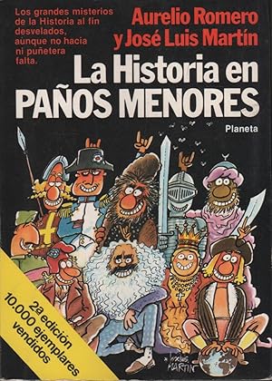 Imagen del vendedor de LA HISTORIA EN PAOS MENORES. Libro de humor ilustrado. Coleccion Fabula/95. a la venta por Librera Hijazo