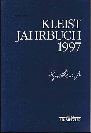 Immagine del venditore per Kleist-Jahrbuch 1997. Im Auftrage des Vorstandes der Heinrich-von-Kleist-Gesellschaft herausgegeben venduto da Graphem. Kunst- und Buchantiquariat