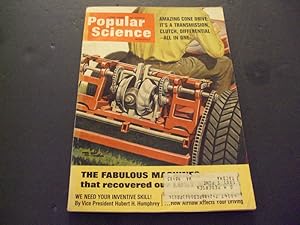 Popular Science June 1966 Recovered Our H-Bomb, New Cone Drive