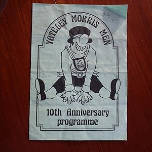 Yateley Morris Men - 10th Anniversary Programme - 1986