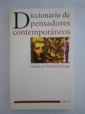 Immagine del venditore per Diccionario de pensadores contemporaneos venduto da Libros Ambig