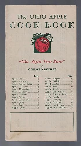 [CULINARIA] [FOOD AND WINE] [OHIO] The Ohio Apple Cook Book