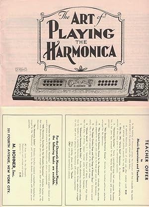 [TRADE CATALOGUES] [MUSICAL INSTRUMENTS] Six pieces of ephemera related to Hohner Harmonicas, Chr...
