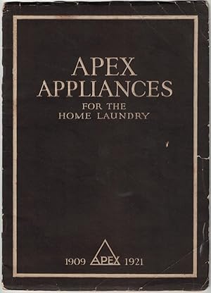 [TRADE CATALOGUES] [APPLIANCES] Apex Appliances for the Home Laundry