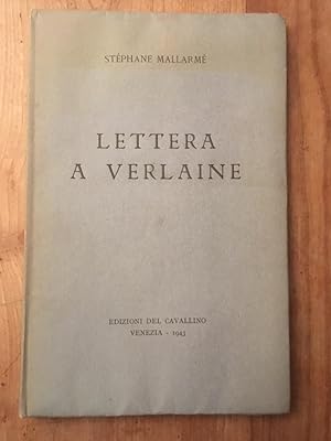 Seller image for Lettera a Verlaine for sale by Librairie des Possibles