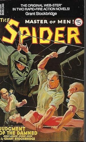 Seller image for JUDGMENT OF THE DAMNED & MASTER OF THE FLAMING HORDE: THE SPIDER Master of Men! #5 for sale by Books from the Crypt