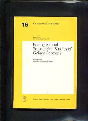 Bild des Verkufers fr Ecological and sociological studies of Gelada baboons. vol. ed. Masao Kawai, Contributions to primatology ; Vol. 16 zum Verkauf von Antiquariat Buchseite