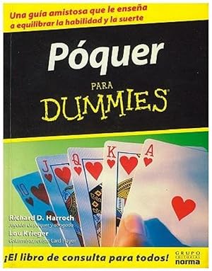 Imagen del vendedor de Pquer Para Dummies (Spanish Edition) a la venta por Von Kickblanc