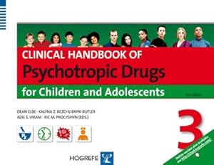 Bild des Verkufers fr Clinical Handbook of Psychotropic Drugs for Children & Adolescents zum Verkauf von AHA-BUCH