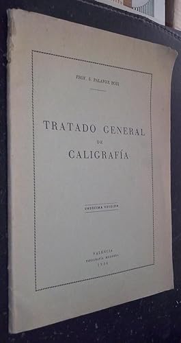 Imagen del vendedor de Tratado general de caligrafa a la venta por Librera La Candela